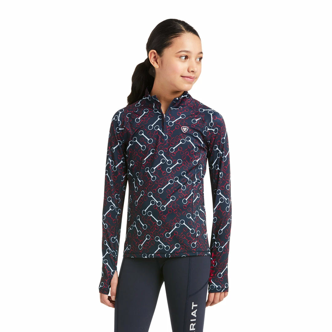 Outlet ๐ Ariat Youth Lowell 2.0 1/4 Zip Baselayer Print-Sale ๐ 3 Ariat Youth Lowell 2.0 1/4 Zip Baselayer Print-Sale