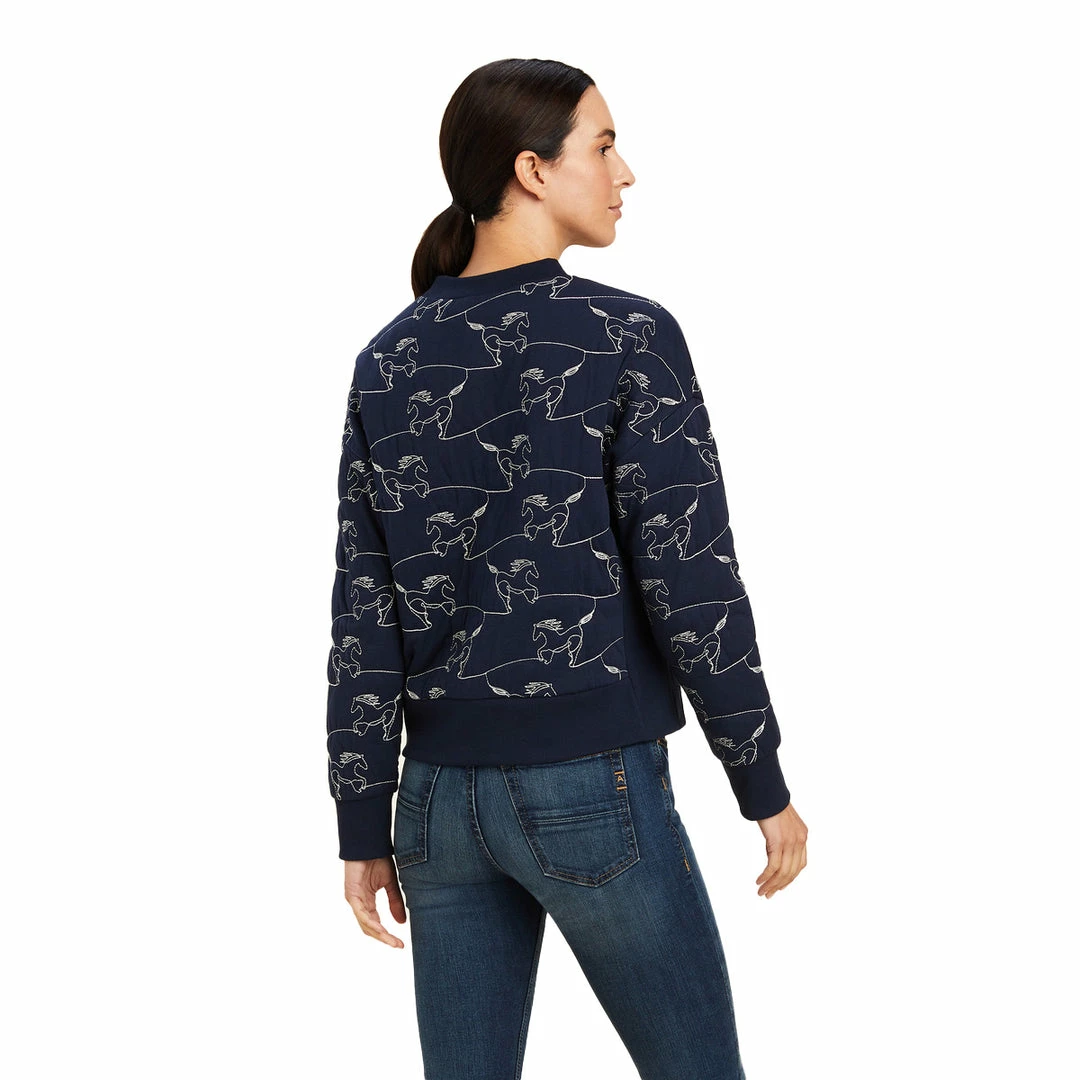 Deals 🤩 Ariat 👩 Women's Contour Equine Crew Sweatshirt ✔️ 8 Ariat Women's Contour Equine Crew Sweatshirt