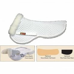 Saddle Pads & Fittings Fleeceworks Sheepskin Perfect Balance Halfpad - All Purpose