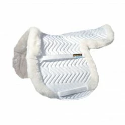 Saddle Pads & Fittings Fleeceworks Therawool Show Hunter Pad With Partial Trim & Perfect Balance Technology