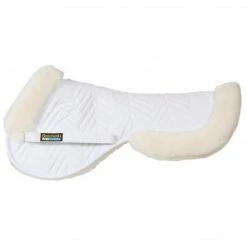 Saddle Pads & Fittings Fleeceworks Therawool Classic Half Pad With Rolled Edge