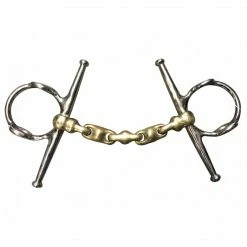 French Equestrian Horse Bits Jump' In Waterford Full Cheek Gag Bit
