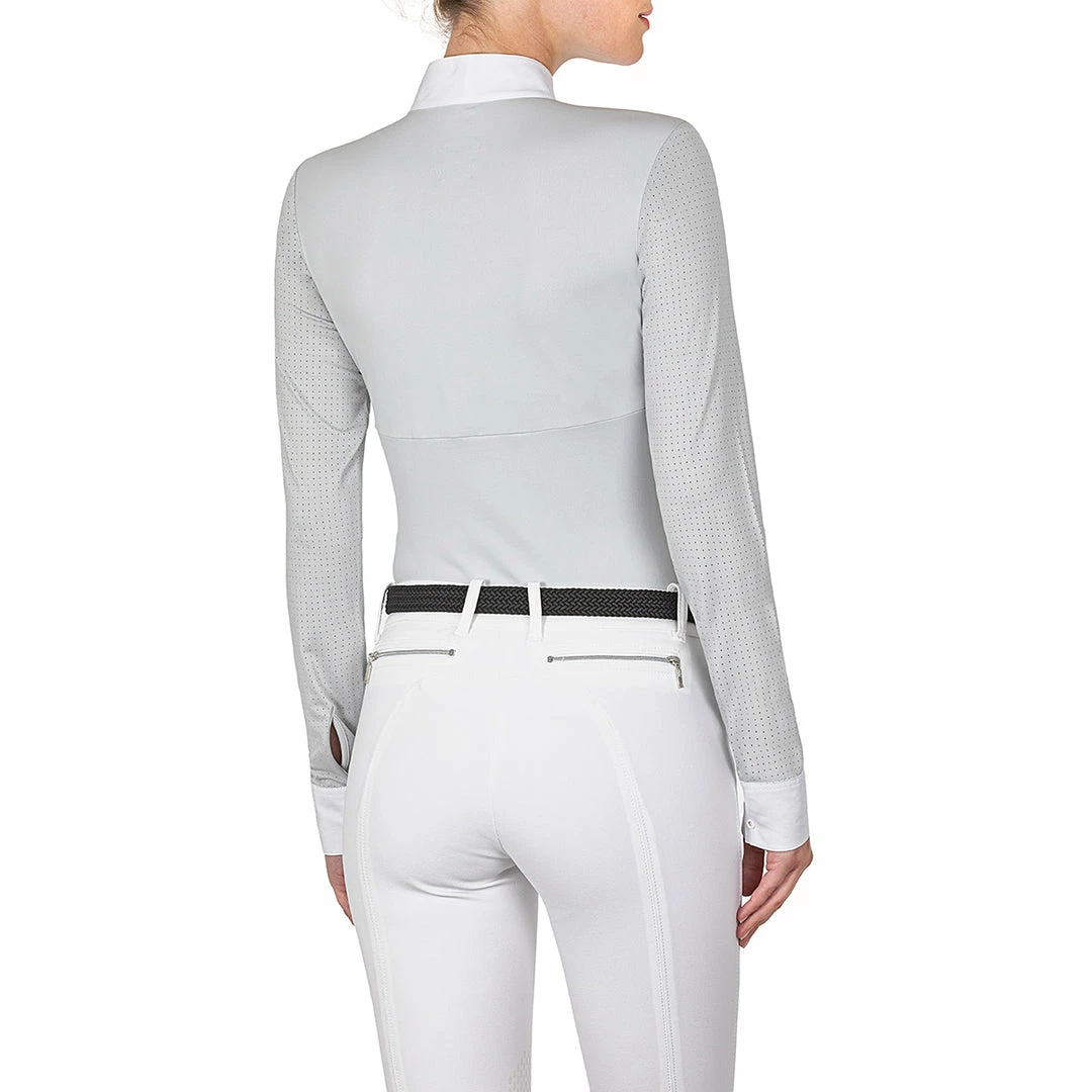 Best Pirce 💯 Equiline CharmianC 👩 Women's Perforated Show 👚 Shirt 🛒 4 Equiline CharmianC Women's Perforated Show Shirt