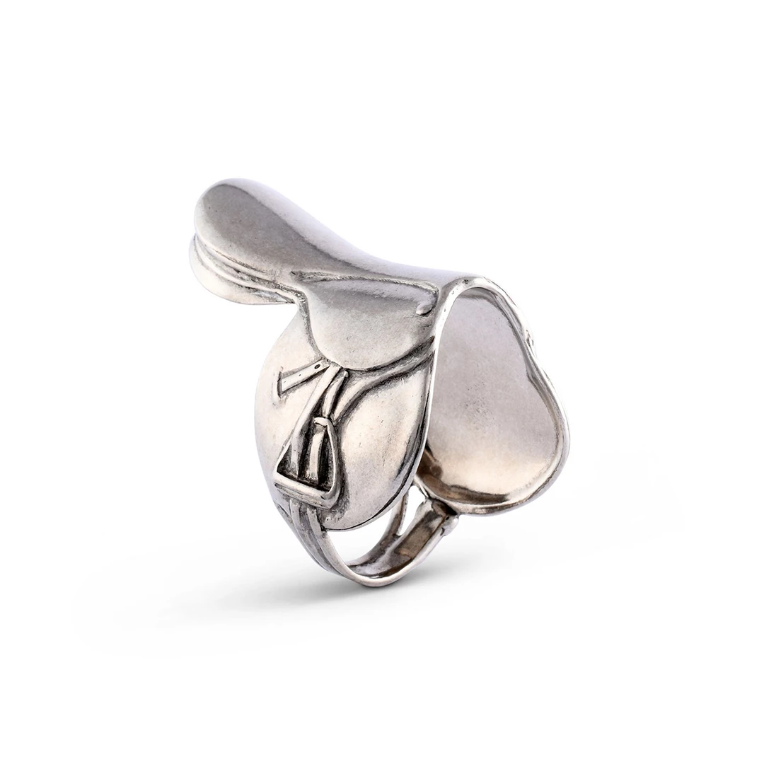 Flash Sale 👍 Arthur Court English Saddle Napkin Rings 🔔 4 Arthur Court English Saddle Napkin Rings