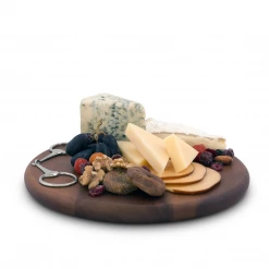 Arthur Court Horse Bit Wood Cheese Board