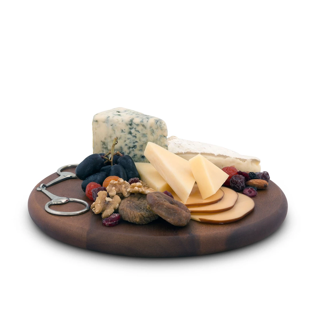 Flash Sale ๐ Arthur Court Horse Bit Wood Cheese Board โญ 4 Arthur Court Horse Bit Wood Cheese Board