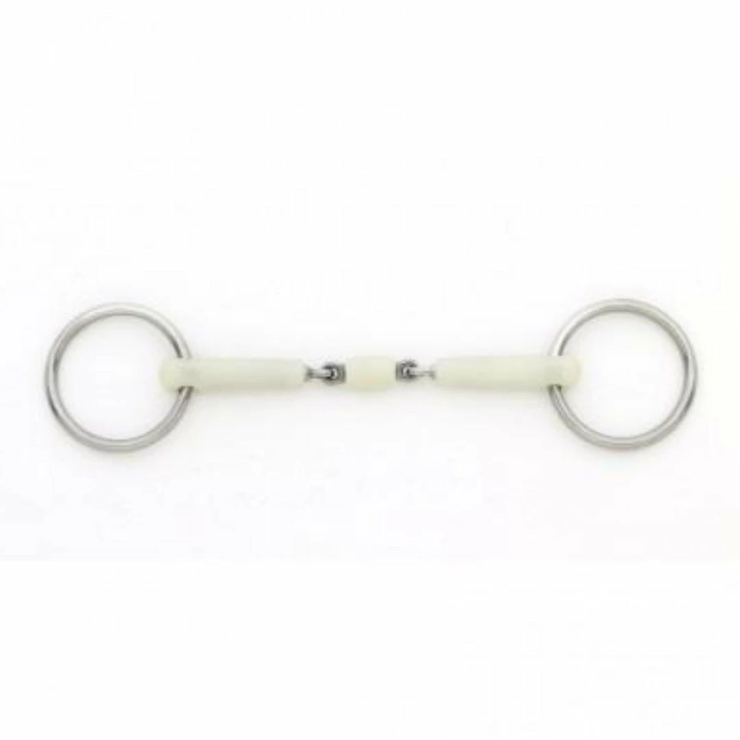 Promo ๐ฅ English Riding Supply Horse Bits Happy Mouth Double Jointed Bradoon Bit ๐ 3 English Riding Supply Horse Bits Happy Mouth Double Jointed Bradoon Bit