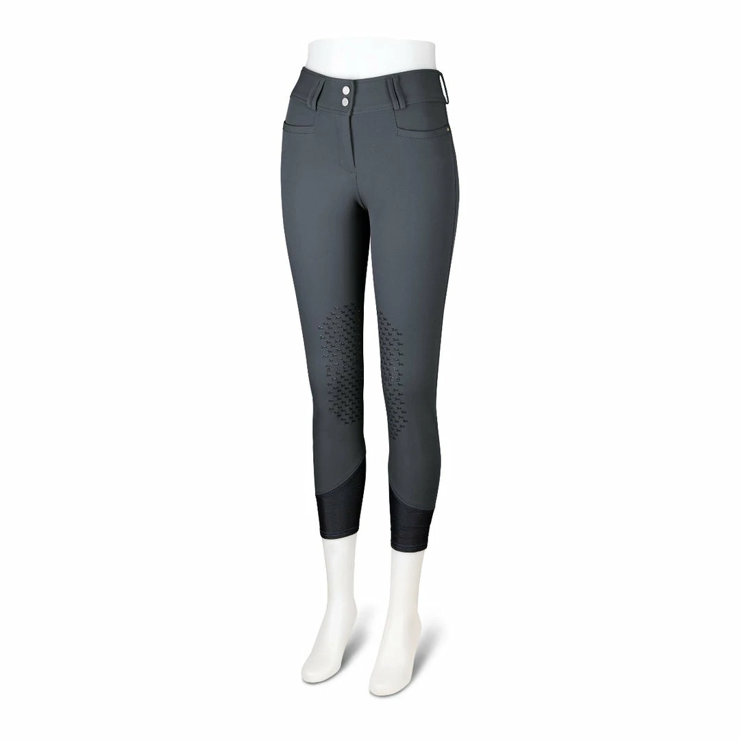 New ❤️ R.J. Classics Equestrian Apparel RJ Classics Harper Ladies' Natural Rise Silicone Knee Patch Breech Breeches 😀 9 R.J. Classics Equestrian Apparel RJ Classics Harper Ladies' Natural Rise Silicone Knee Patch Breech Breeches