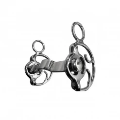 French Equestrian Jump'in Flat Goyo Aga Bit Horse Bits