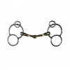 French Equestrian Jump' In Twisted German 3-Ring Bit
