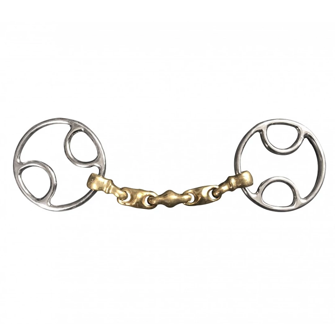 Hot Sale 👍 French Equestrian Horse Bits Jump' In Waterford Beval Bit ❤️ 3 French Equestrian Horse Bits Jump' In Waterford Beval Bit