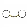 Promo ⭐ French Equestrian Jump'in Ring French Link Loose Ring Bit Horse Bits 🤩 2 French Equestrian Jump'in Ring French Link Loose Ring Bit Horse Bits