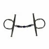 Wholesale 🎁 French Equestrian Horse Bits Jump'in Blue Steel Waterford Full Cheek Gag Bit 👍 2 French Equestrian Horse Bits Jump'in Blue Steel Waterford Full Cheek Gag Bit
