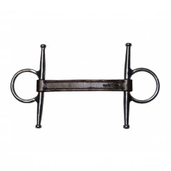 French Equestrian Jump'in Leather Full Cheek Bit Horse Bits