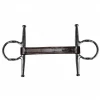 Promo 😍 French Equestrian Horse Bits Jump'in Leather Full Cheek Gag Bit 🔥 1 French Equestrian Horse Bits Jump'in Leather Full Cheek Gag Bit