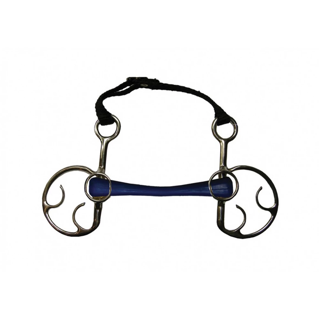 Discount 🤩 French Equestrian Jump'in Flexible Rubber Goyo Aga Bit Horse Bits 🔔 3 French Equestrian Jump'in Flexible Rubber Goyo Aga Bit Horse Bits