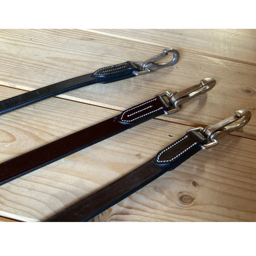 Coupon 🔥 French Equestrian Jump'in Leather Draw Reins - Week Collection 🎁 4 French Equestrian Jump'in Leather Draw Reins - Week Collection