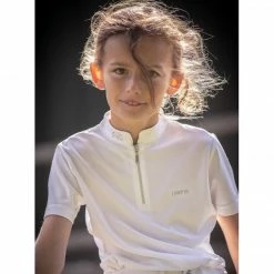 Deals 🔔 French Equestrian Jump'in 👧 Girls Short Sleeve Charlie Competition Polo 👚 Shirt Show 👚 Shirts ✨ 12 French Equestrian Jump'in Girls Short Sleeve Charlie Competition Polo Shirt Show Shirts