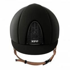KEP Italia Helmets KEP Cromo Matt Helmet With Beige Harness