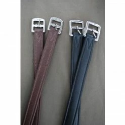 Red Barn By KL Select Calf Lined Stirrup Leathers Saddle Pads & Fittings