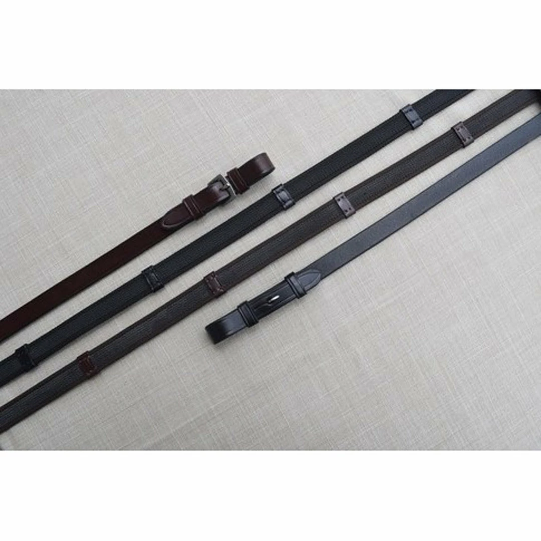 Deals ⭐ Red Barn By KL Select Monkey Grip Reins 🔔 4 Red Barn By KL Select Monkey Grip Reins