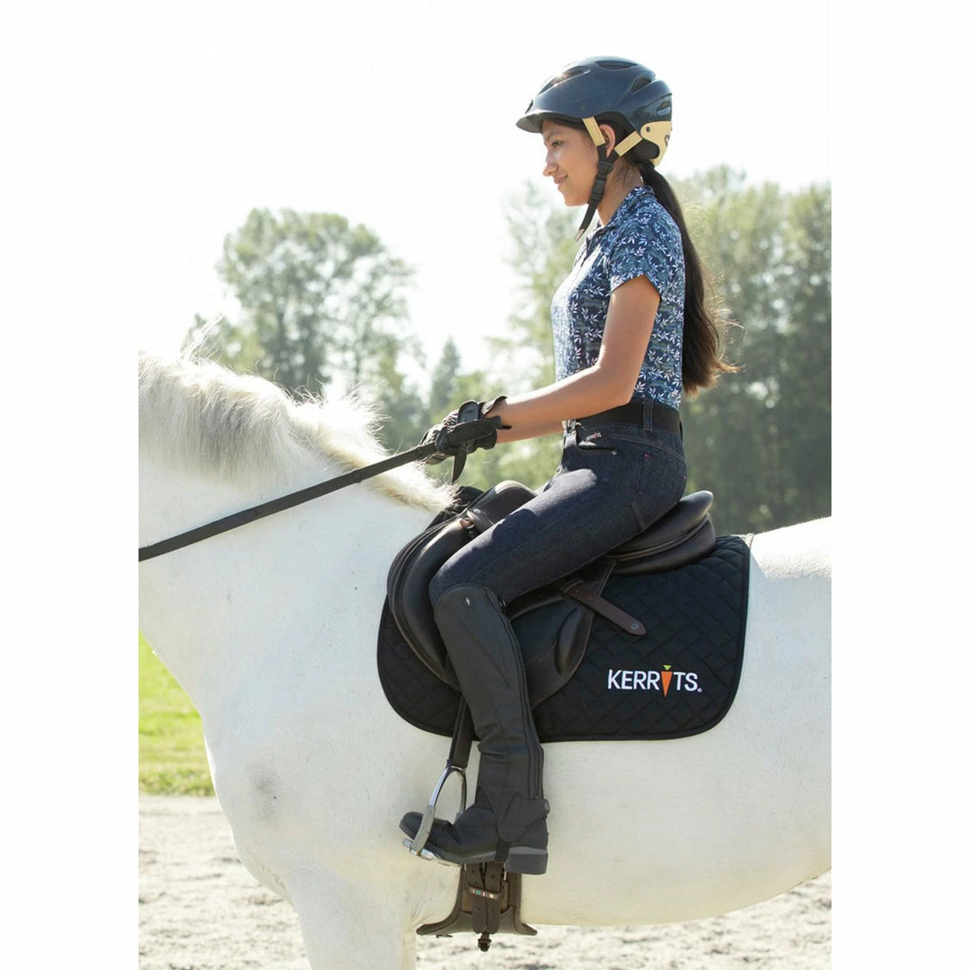 Promo 😀 Kerrits Kids Stretch Denim Knee Patch Breech Breeches 🛒 7 Kerrits Kids Stretch Denim Knee Patch Breech Breeches