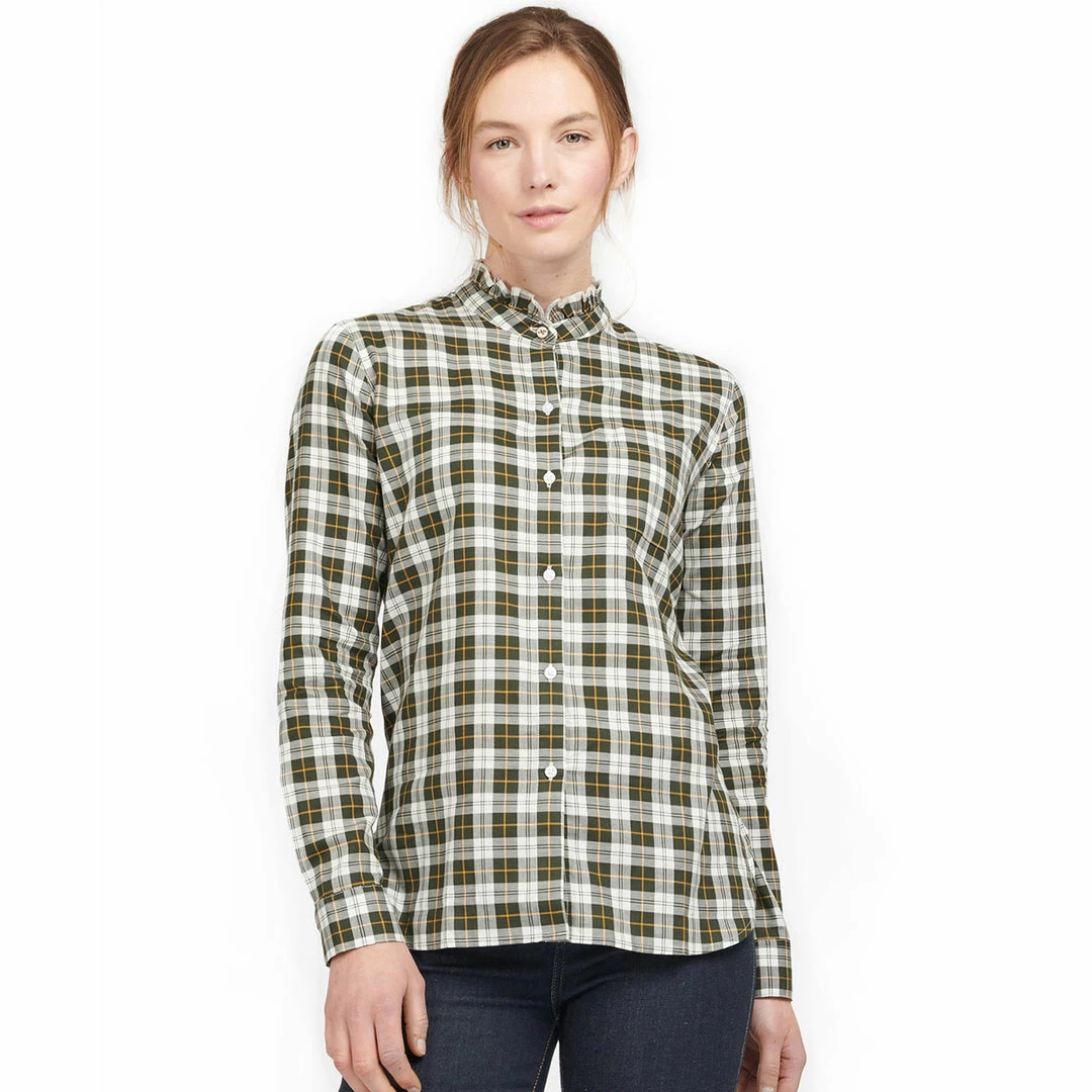 Outlet 🛒 Barbour 👩 Women's Stanton 👚 Shirt 👚 Shirts & Tops ⭐ 4 Barbour Women's Stanton Shirt Shirts & Tops