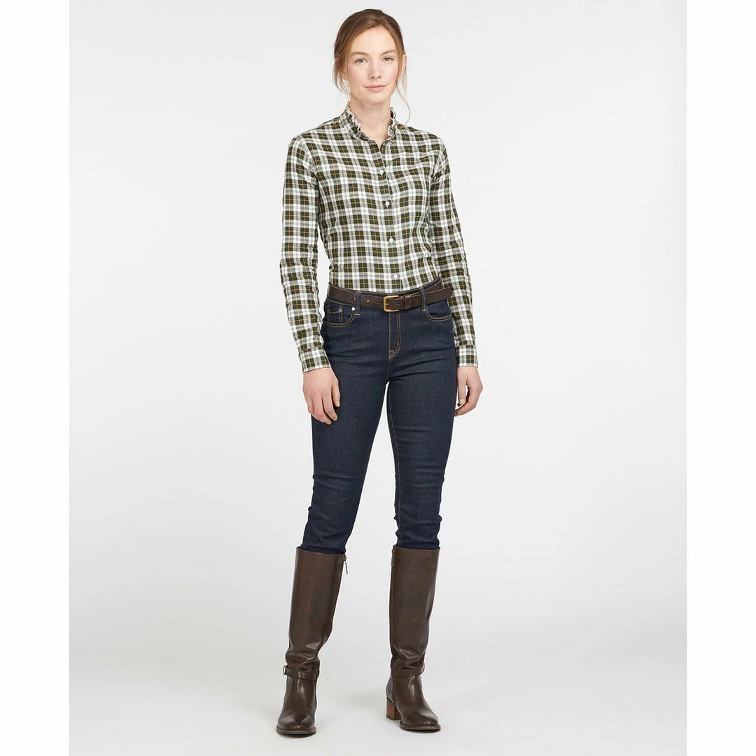 Outlet 🛒 Barbour 👩 Women's Stanton 👚 Shirt 👚 Shirts & Tops ⭐ 7 Barbour Women's Stanton Shirt Shirts & Tops