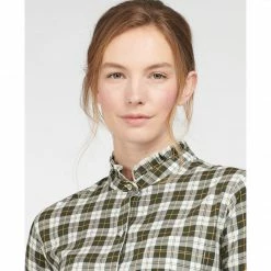 Outlet 🛒 Barbour 👩 Women's Stanton 👚 Shirt 👚 Shirts & Tops ⭐ 11 Barbour Women's Stanton Shirt Shirts & Tops