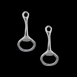 Designs By Loriece Loriece Girls Snaffle Bit Earrings