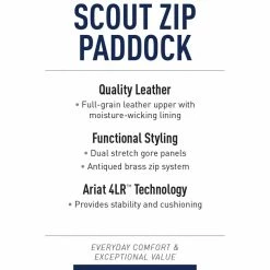 Best reviews of ✨ Ariat 👩 Women's Scout Zip Up Paddock Boot Riding 🥾 Boots & Half Chaps 🔥 13 Ariat Women's Scout Zip Up Paddock Boot Riding Boots & Half Chaps