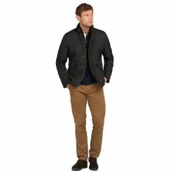 Equestrian Outerwear Barbour Men's Powell Quilted Jacket