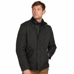 Equestrian Outerwear Barbour Men's Powell Quilted Jacket