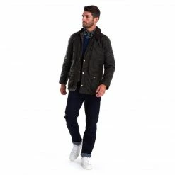 Hot Sale 🤩 Barbour Ashby Wax Jacket 🎉 33 Barbour Ashby Wax Jacket