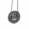 Farm House Tack Jewelry Michel McNabb Round Horseshoe Pendant