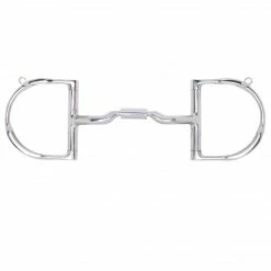 Toklat Originals Myler Dee With Hooks With Stainless Steel Low Port Comfort Snaffle MB 04