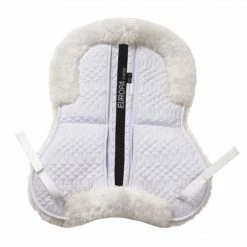 English Riding Supply Ovation Europa Sheepskin 4-Shim Half Pad