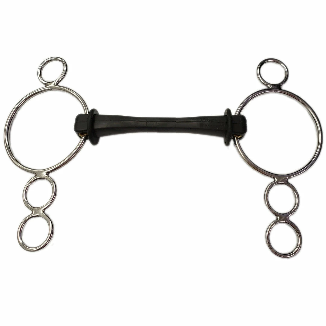 Wholesale 😉 M.G.S. Poponcini Harmony 4-Ring Bit Horse Bits 🔔 3 M.G.S. Poponcini Harmony 4-Ring Bit Horse Bits
