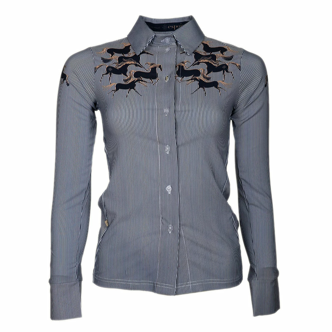 Cheap ⌛ Somerset Equestrian Trading Espoir Ladies Button 👕 Shirts 🔔 7 Somerset Equestrian Trading Espoir Ladies Button Shirts