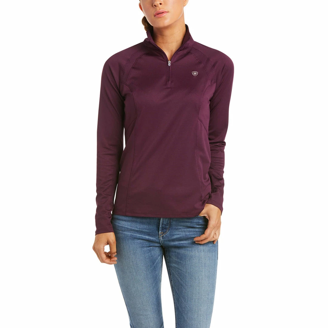 Best Pirce 🎁 Baselayers Ariat 👩 Women's Sunstopper 2.0 1/4 Zip Baselayer Long Sleeve ❤️ 39 Baselayers Ariat Women's Sunstopper 2.0 1/4 Zip Baselayer Long Sleeve