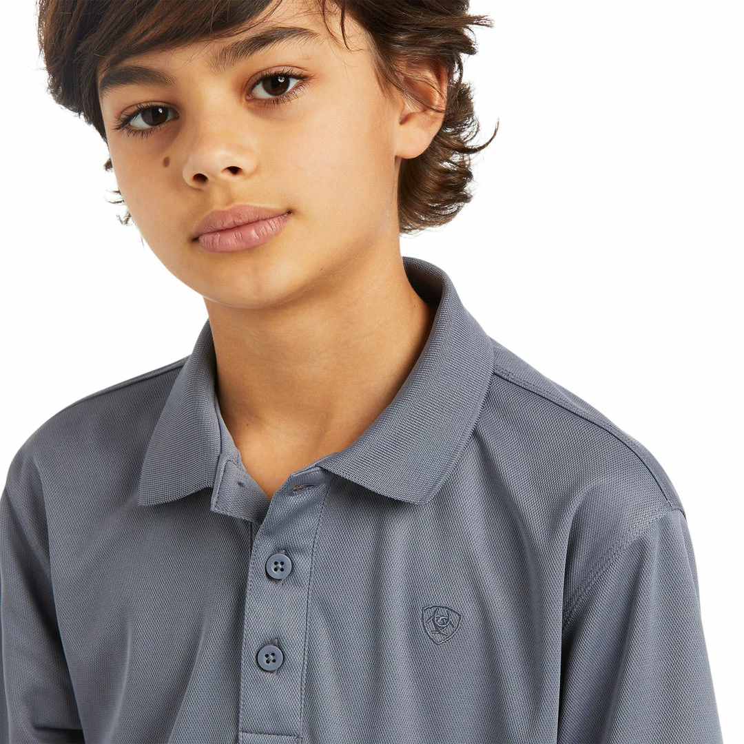 Discount 🛒 Children's Tops Ariat Boy's Tek Polo 🤩 5 Children's Tops Ariat Boy's Tek Polo