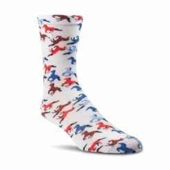 Coupon 😉 Horse 🥾 Boots & Wraps Ariat Novelty Crew Sock 🔥 13 Horse Boots & Wraps Ariat Novelty Crew Sock