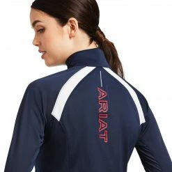 Baselayers Ariat Women's Sunstopper Team 2.0 1/4 Zip Baselayer
