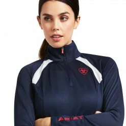Outlet ๐ Baselayers Ariat ๐ฉ Women's Sunstopper Team 2.0 1/4 Zip Baselayer ๐คฉ 9 Baselayers Ariat Women's Sunstopper Team 2.0 1/4 Zip Baselayer