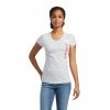 Ariat Women's Vertical Logo Short Sleeve T-Shirt