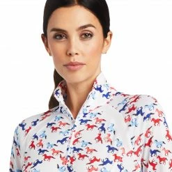 Best Pirce 🎁 Baselayers Ariat 👩 Women's Sunstopper 2.0 1/4 Zip Baselayer Long Sleeve ❤️ 47 Baselayers Ariat Women's Sunstopper 2.0 1/4 Zip Baselayer Long Sleeve