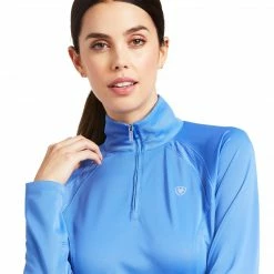 Best Pirce 🎁 Baselayers Ariat 👩 Women's Sunstopper 2.0 1/4 Zip Baselayer Long Sleeve ❤️ 68 Baselayers Ariat Women's Sunstopper 2.0 1/4 Zip Baselayer Long Sleeve