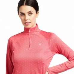Best Pirce 🎁 Baselayers Ariat 👩 Women's Sunstopper 2.0 1/4 Zip Baselayer Long Sleeve ❤️ 60 Baselayers Ariat Women's Sunstopper 2.0 1/4 Zip Baselayer Long Sleeve