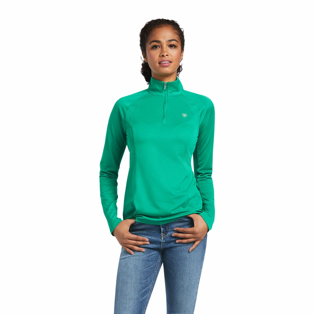 Best Pirce 🎁 Baselayers Ariat 👩 Women's Sunstopper 2.0 1/4 Zip Baselayer Long Sleeve ❤️ 21 Baselayers Ariat Women's Sunstopper 2.0 1/4 Zip Baselayer Long Sleeve