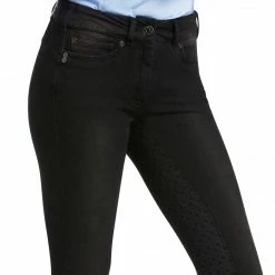 Budget 🥰 Ariat 👩 Women's Halo Denim Full Seat Breech ✨ 18 Ariat Women's Halo Denim Full Seat Breech